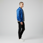 Men's Satin Bomber Jacket