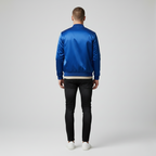 Men's Satin Bomber Jacket